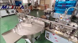Этикетировочная машина для наполнения и укупорки крема для автокосметики