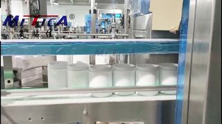 Этикетировочная машина для наполнения порошком и укупоривания молока и белка