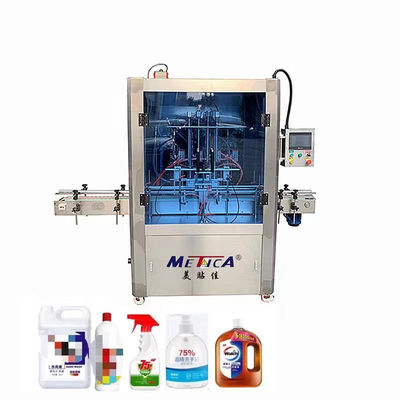 машина сопла машины завалки 4 бутылки шампуня 1000ml жидкостная детержентная заполняя