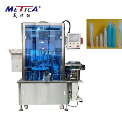 220V 50Hz 2kW Автоматическая машина для заполнения и закрывания распылителя ручки с 1500-2000BPH и объемом заполнения 5-50 мл